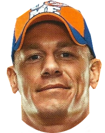 John Cena Face Png Transparent PNG Image