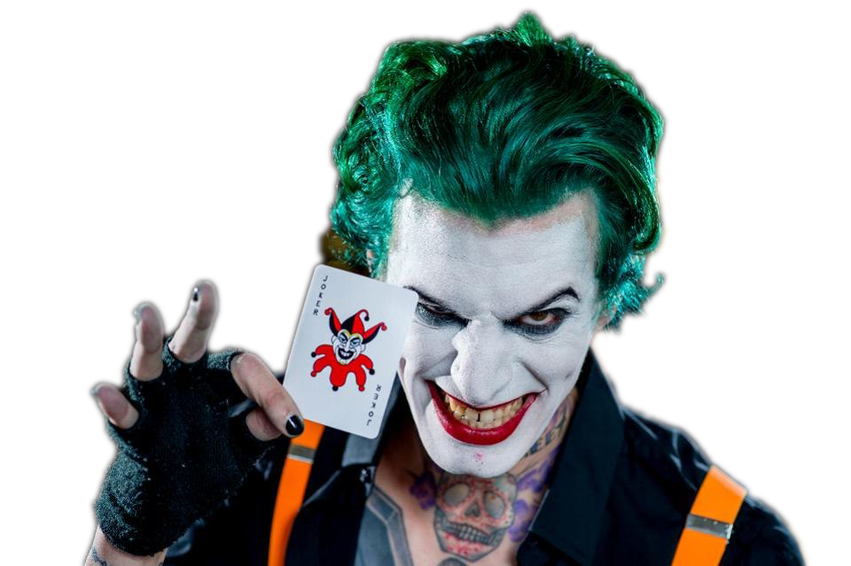 Joker Face Free Clipart HD Transparent PNG Image