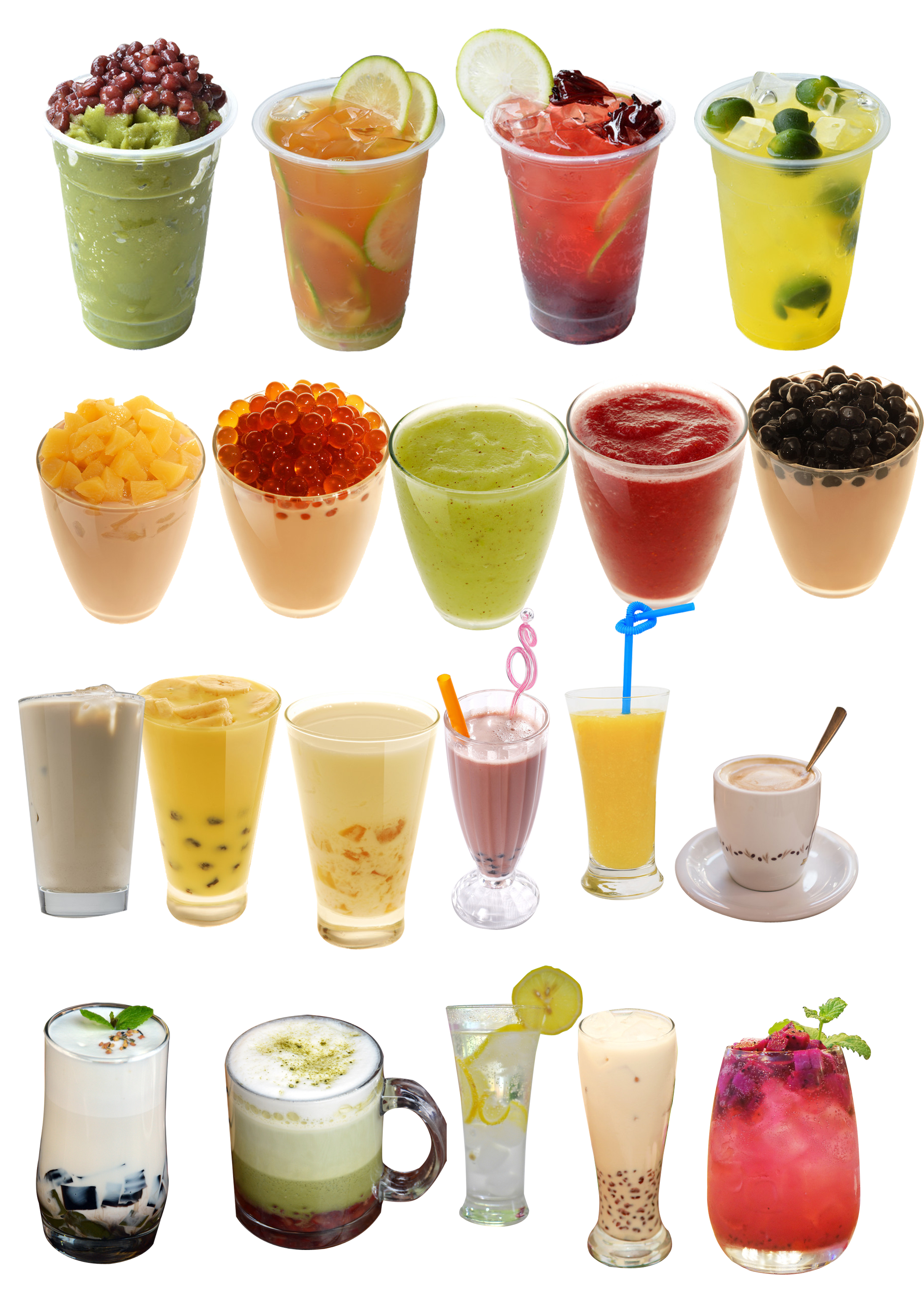 Non Alcoholic Smoothie Tea Product Juice Beverage Transparent PNG Image