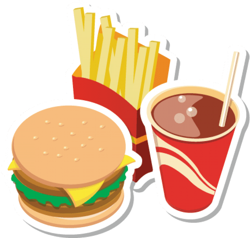 Food Junk Combo Free PNG HQ Transparent PNG Image