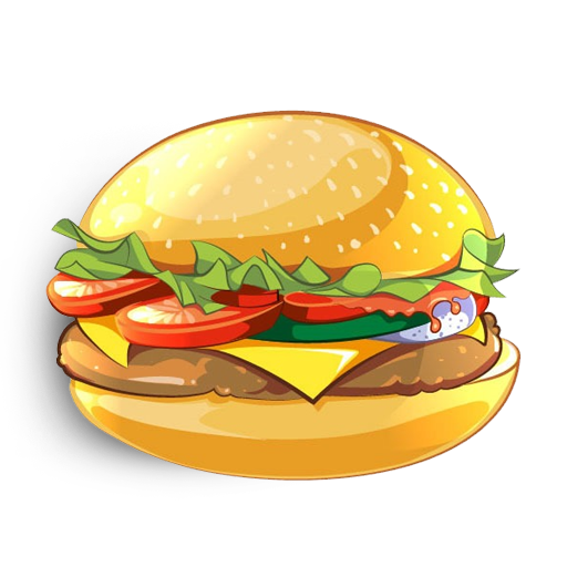 King Hamburger Cheeseburger Veggie Burger Drawing Transparent PNG Image