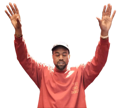 Kanye American Rapper West Free Photo Transparent PNG Image