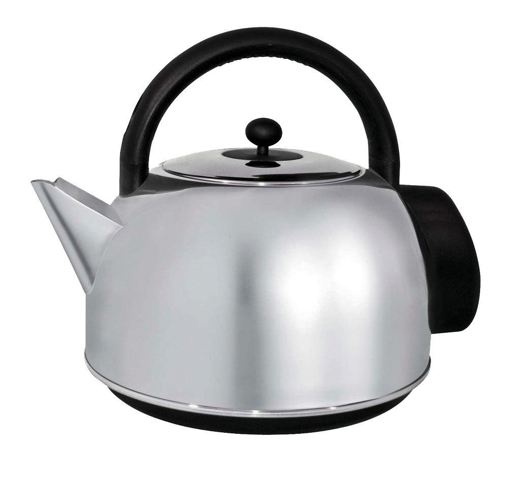 Kettle Silver Free HQ Image Transparent PNG Image