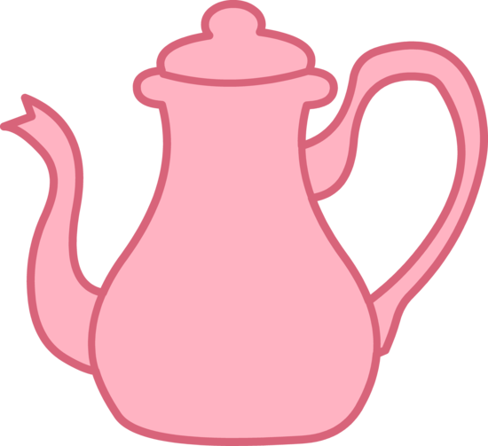 Pink Tea Clip Art Transparent PNG Image