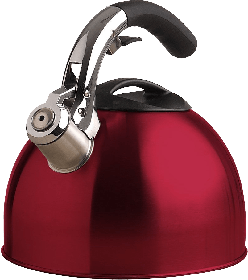 Red Kettle Png Image Transparent PNG Image