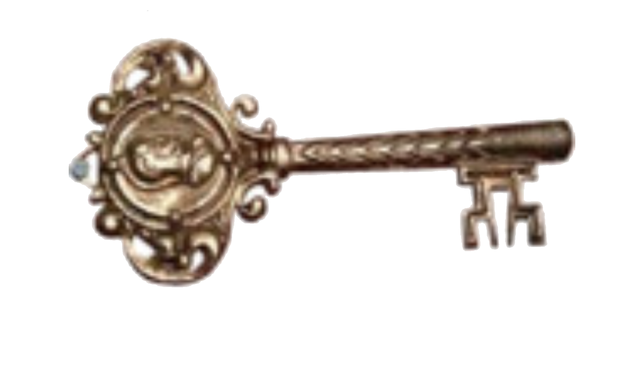 Pic Key Gold Free Clipart HQ Transparent PNG Image