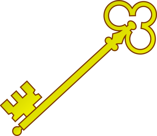 Vector Key Gold PNG File HD Transparent PNG Image