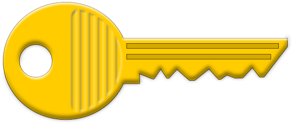 Vector Key Gold Download HQ Transparent PNG Image