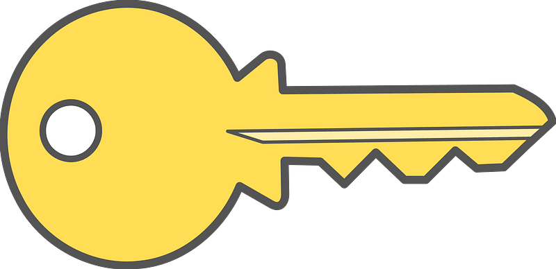 Vector Key Gold Free Download PNG HQ Transparent PNG Image