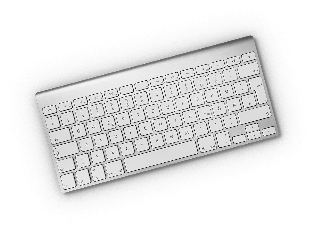 White Keyboard Free Clipart HD Transparent PNG Image