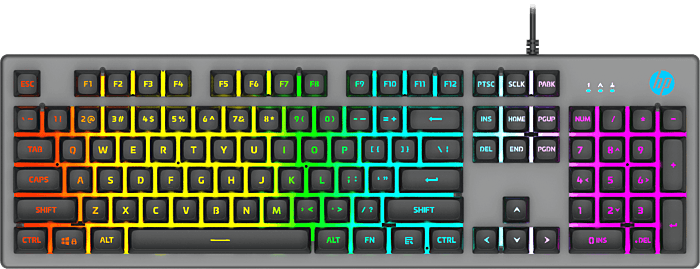 Gaming Pic Neon Keyboard PNG Download Free Transparent PNG Image