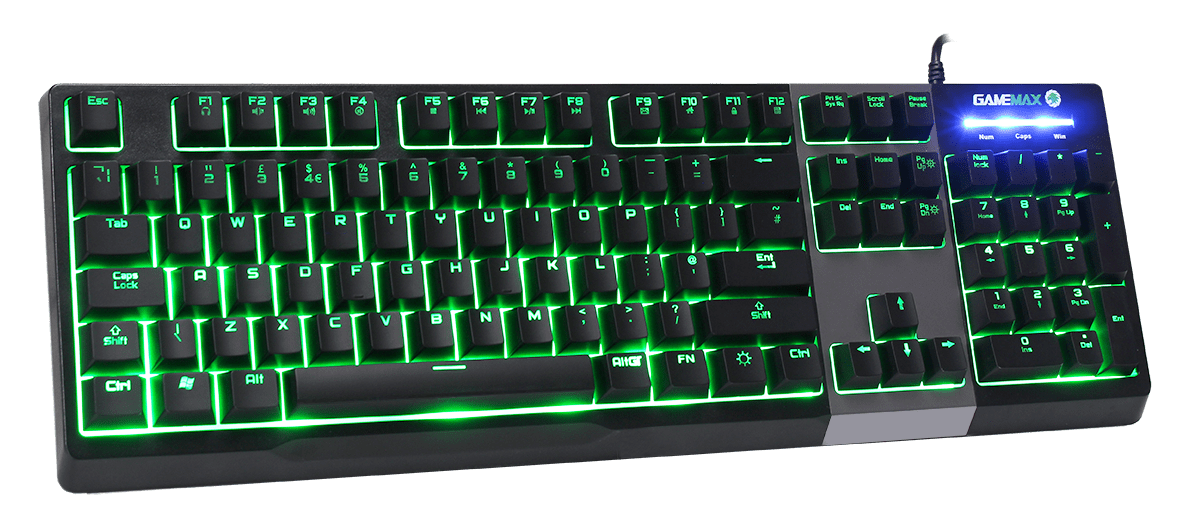 Gaming Neon Keyboard HQ Image Free Transparent PNG Image