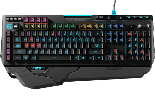 Logitech Gaming Keyboard Transparent PNG Image