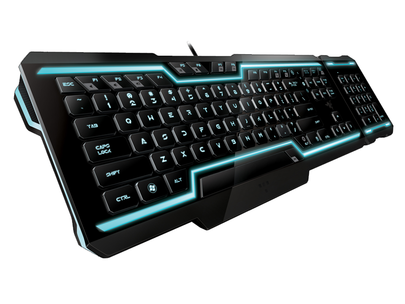 Razer Tron Keyboard Transparent PNG Image