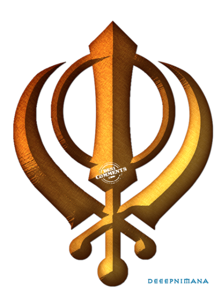 Khanda Transparent Transparent PNG Image