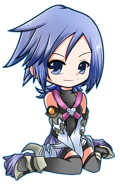 Kingdom Hearts Aqua PNG Image High Quality Transparent PNG Image