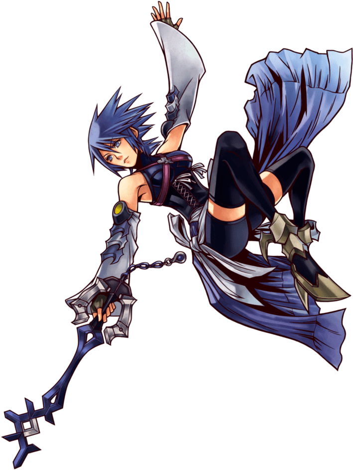 Kingdom Hearts Aqua Free HQ Image Transparent PNG Image