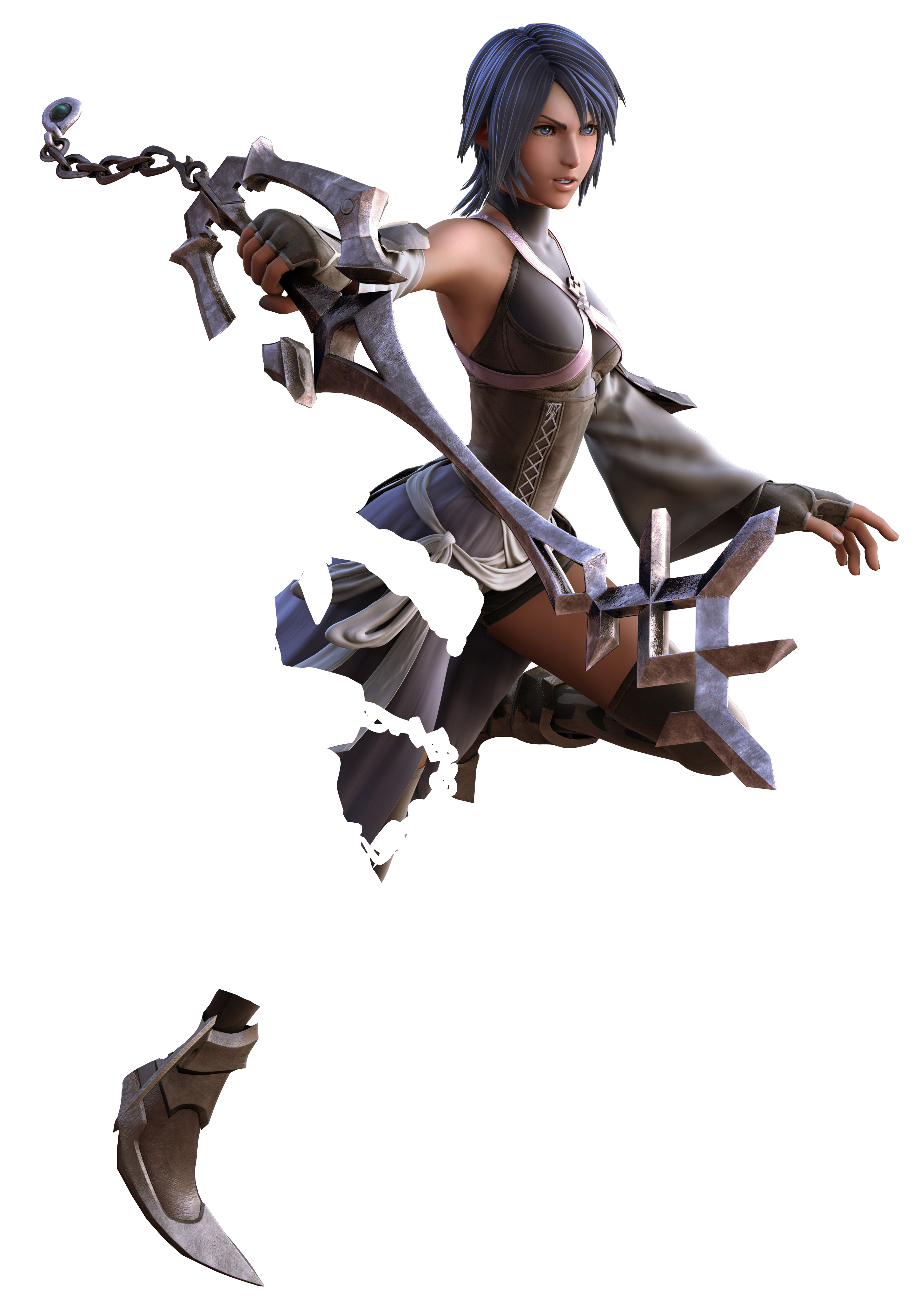 Kingdom Hearts Aqua Free Clipart HD Transparent PNG Image