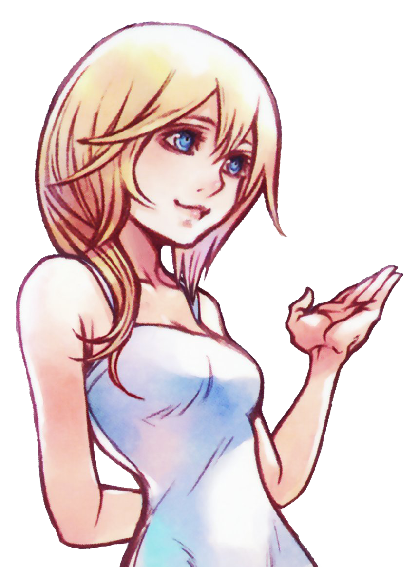 Kingdom Hearts Namine Free Clipart HQ Transparent PNG Image