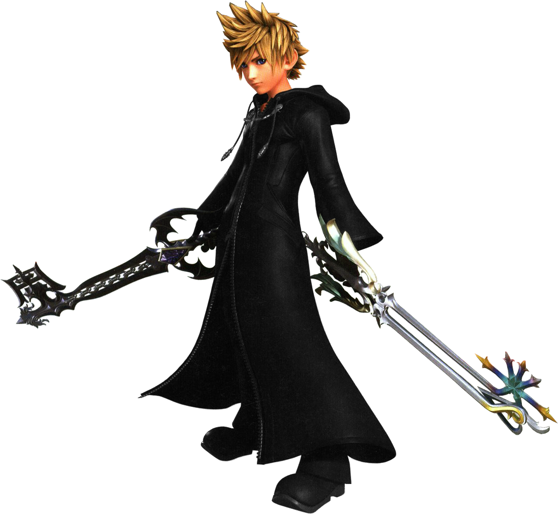 Kingdom Hearts Roxas PNG Image High Quality Transparent PNG Image