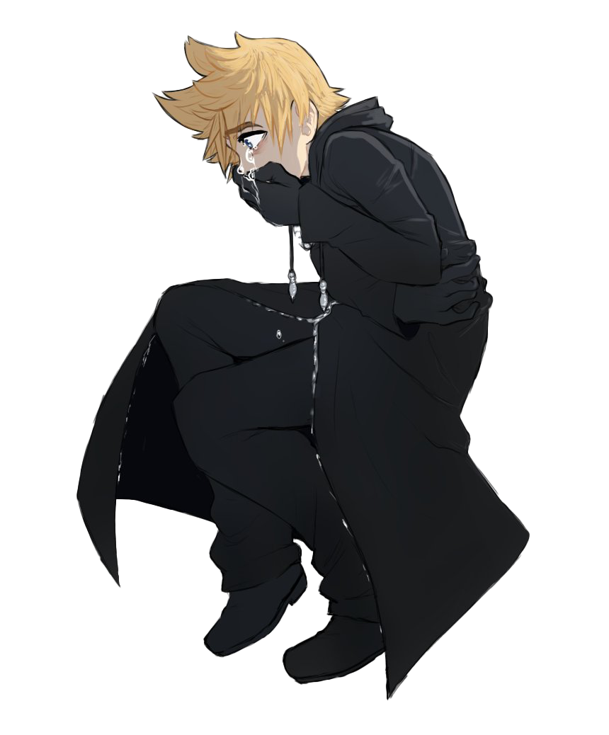 Kingdom Hearts Roxas Free Clipart HQ Transparent PNG Image