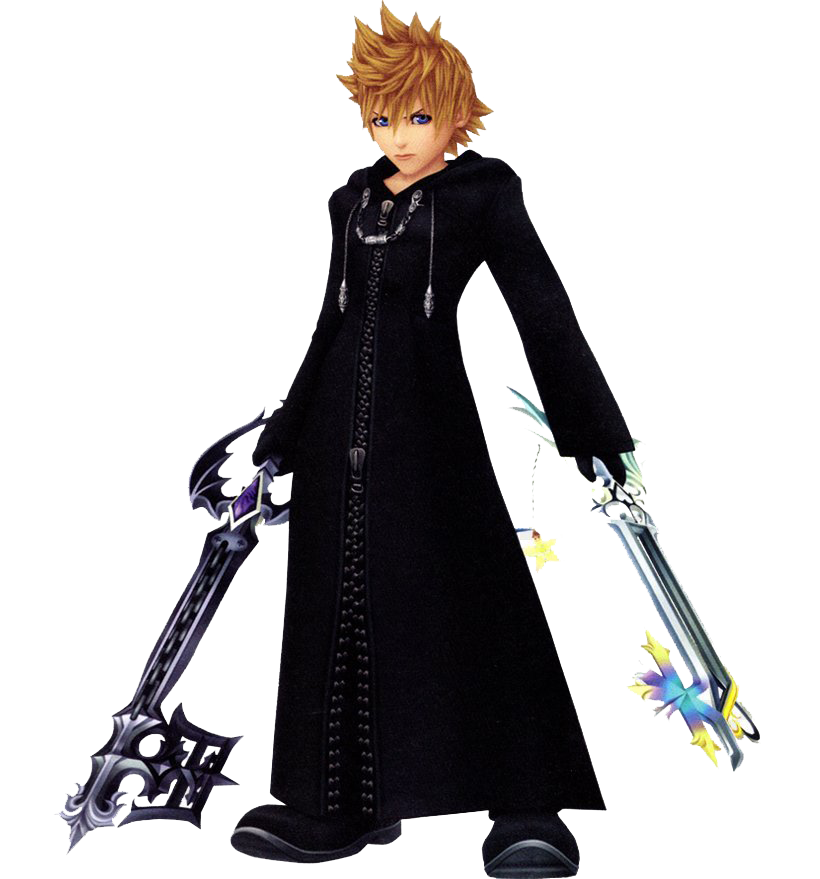 Kingdom Hearts Roxas Picture PNG Free Photo Transparent PNG Image