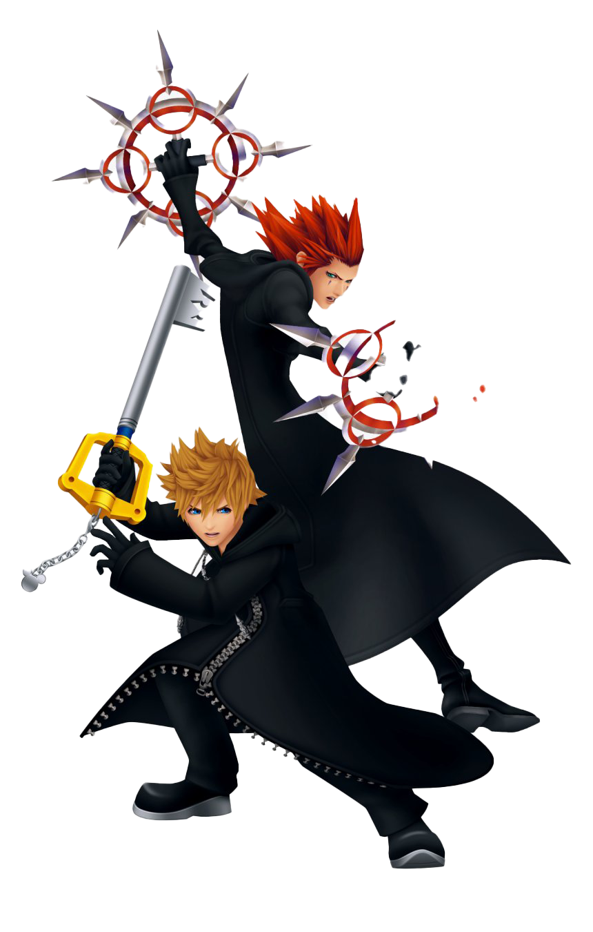 Kingdom Hearts Roxas Free Download PNG HQ Transparent PNG Image