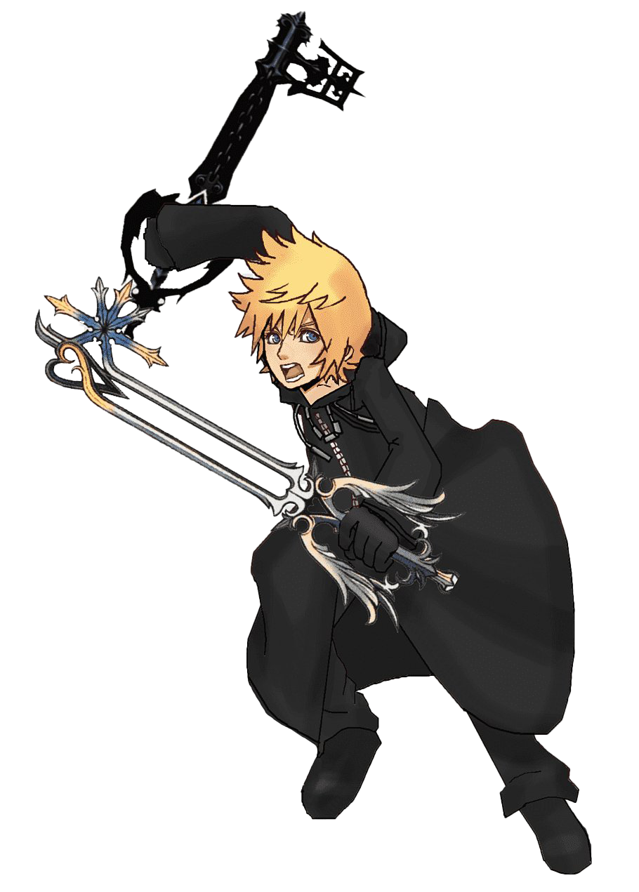 Kingdom Hearts Roxas Picture Free Download PNG HQ Transparent PNG Image