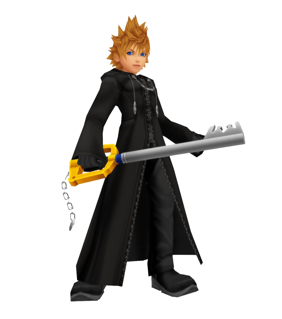 Kingdom Hearts Roxas Free HQ Image Transparent PNG Image