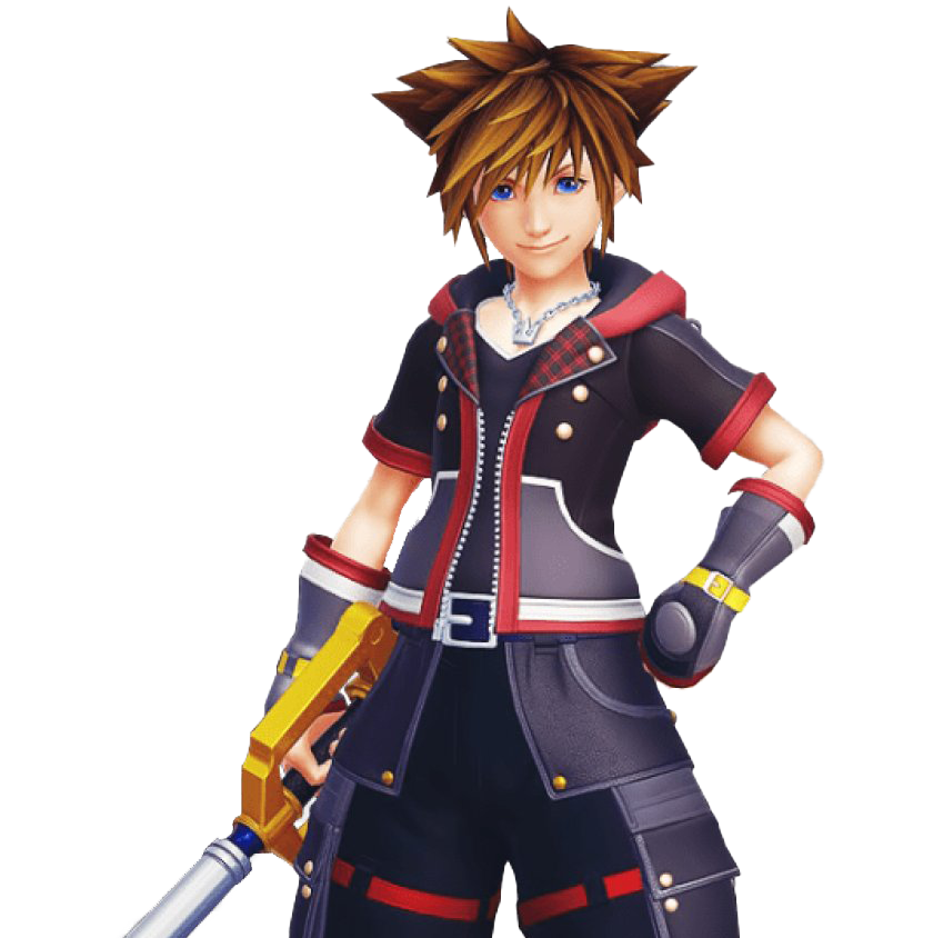 Kingdom Hearts Sora Free Clipart HQ Transparent PNG Image