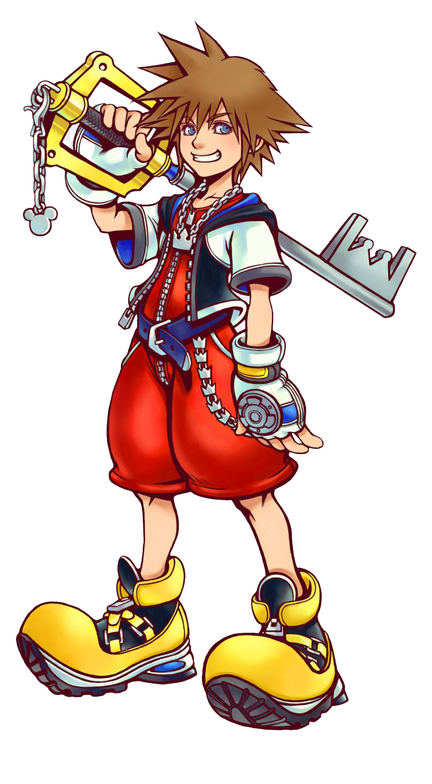 Kingdom Hearts Sora Free PNG HQ Transparent PNG Image