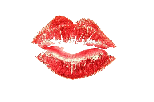 Lipstick Kiss Image Transparent PNG Image