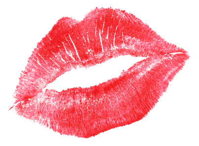 Lipstick Kiss Transparent PNG Image