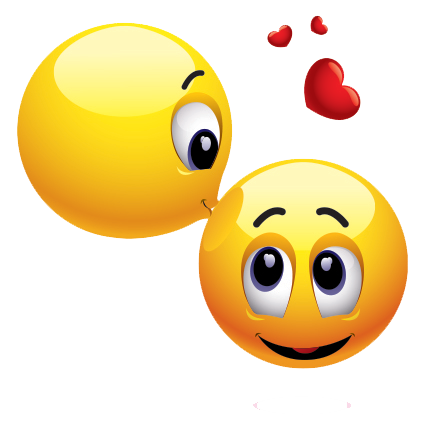 Kiss Smiley Transparent Transparent PNG Image