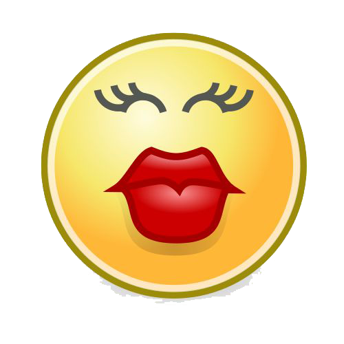 Kiss Smiley File Transparent PNG Image