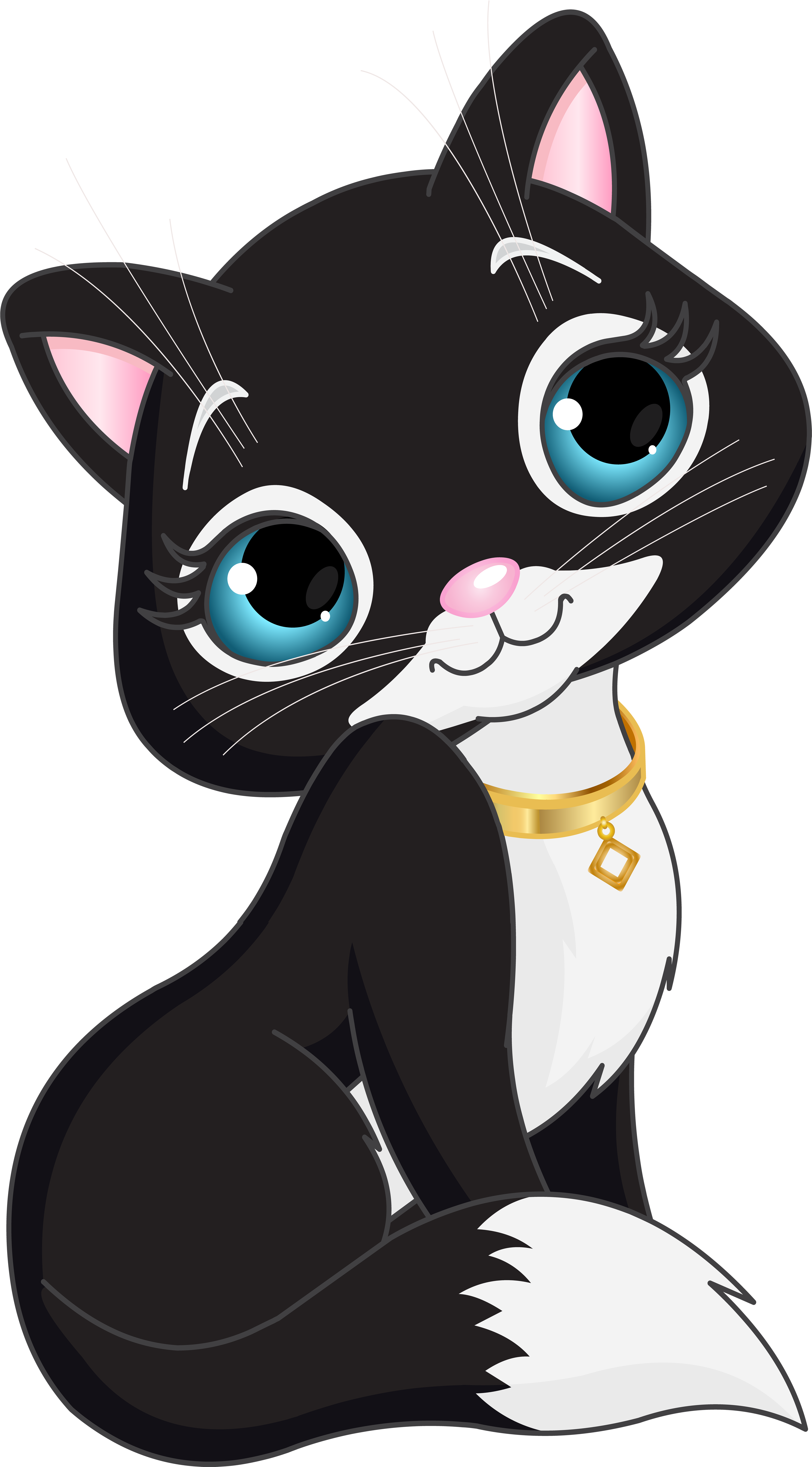 Vector Kitten HD Image Free Transparent PNG Image