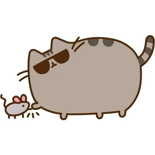 Telegram Pusheen Eyewear British Shorthair Mammal Transparent PNG Image