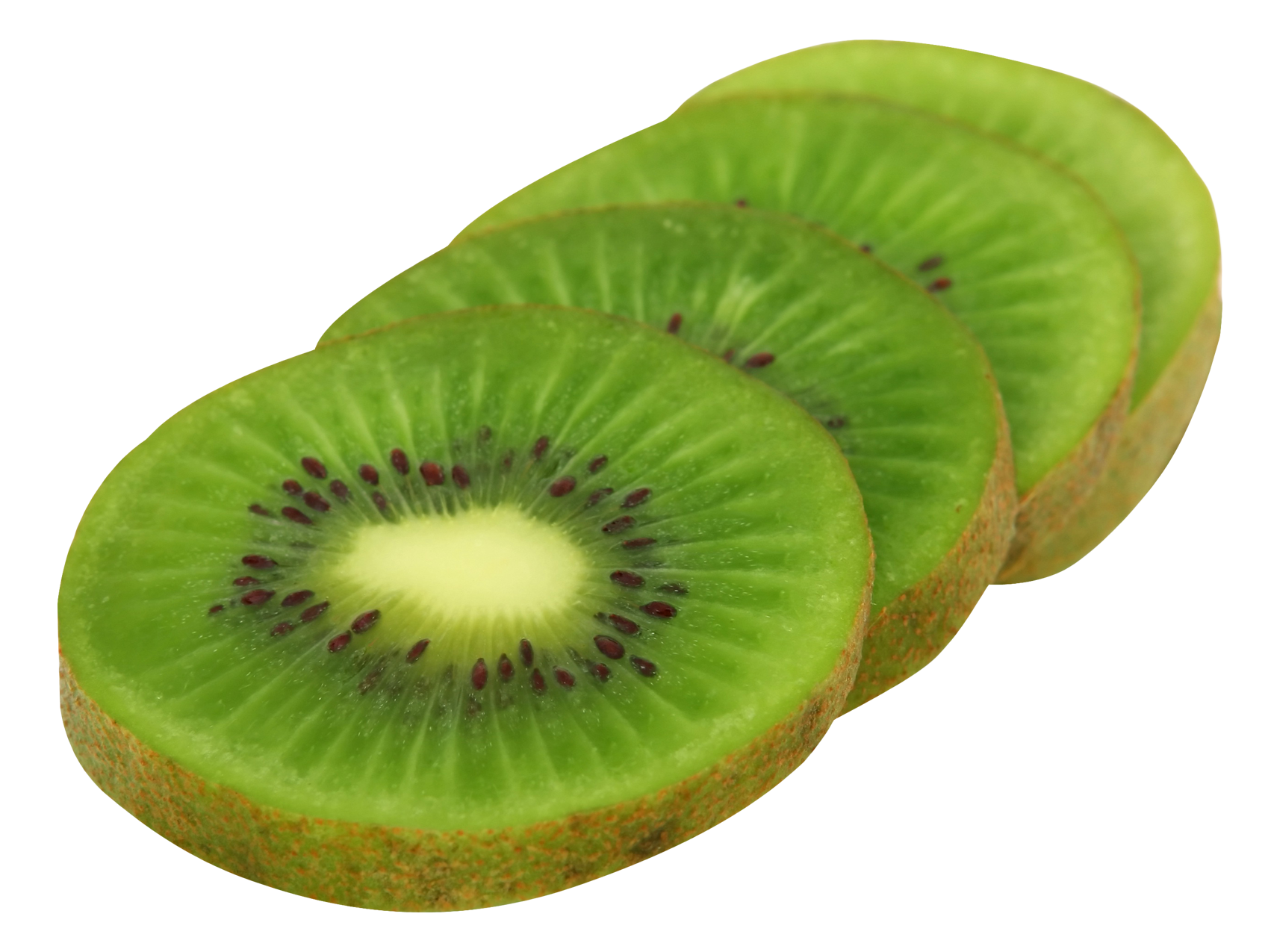 Kiwi Slice Clipart Transparent PNG Image