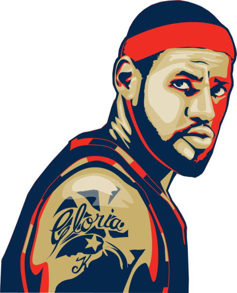 Art Cavaliers Miami James Headgear Heat Cleveland Transparent PNG Image