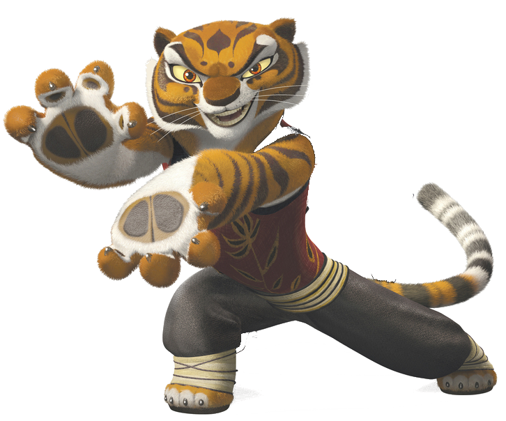 Kung Fu Panda Tiger Png Transparent PNG Image