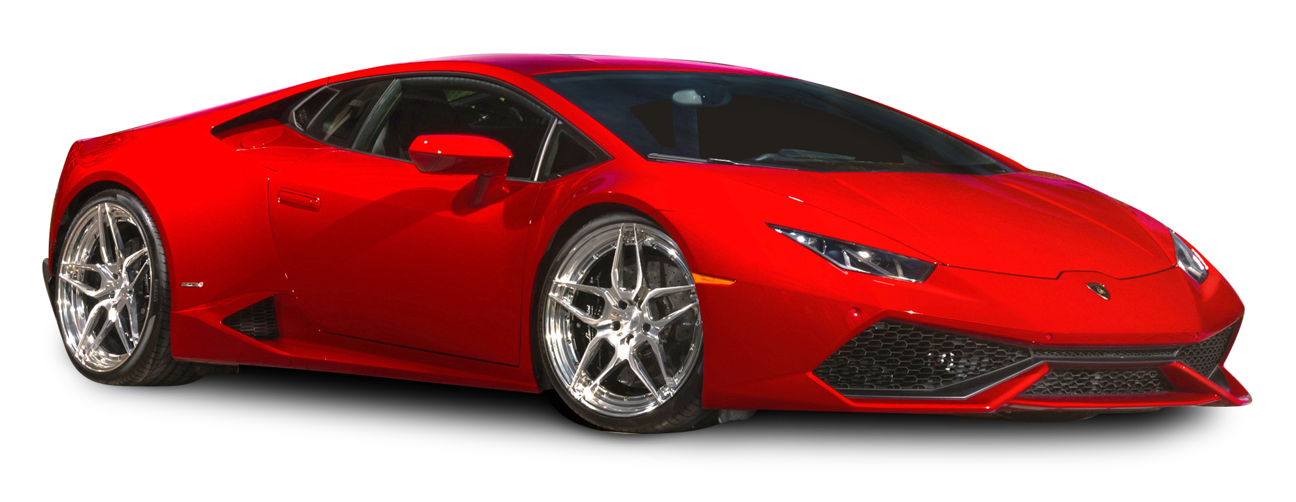 Convertible Lamborghini Red PNG Image High Quality Transparent PNG Image