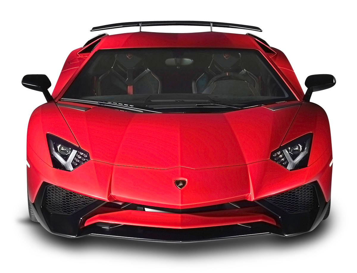 Convertible Lamborghini Red Free Clipart HD Transparent PNG Image