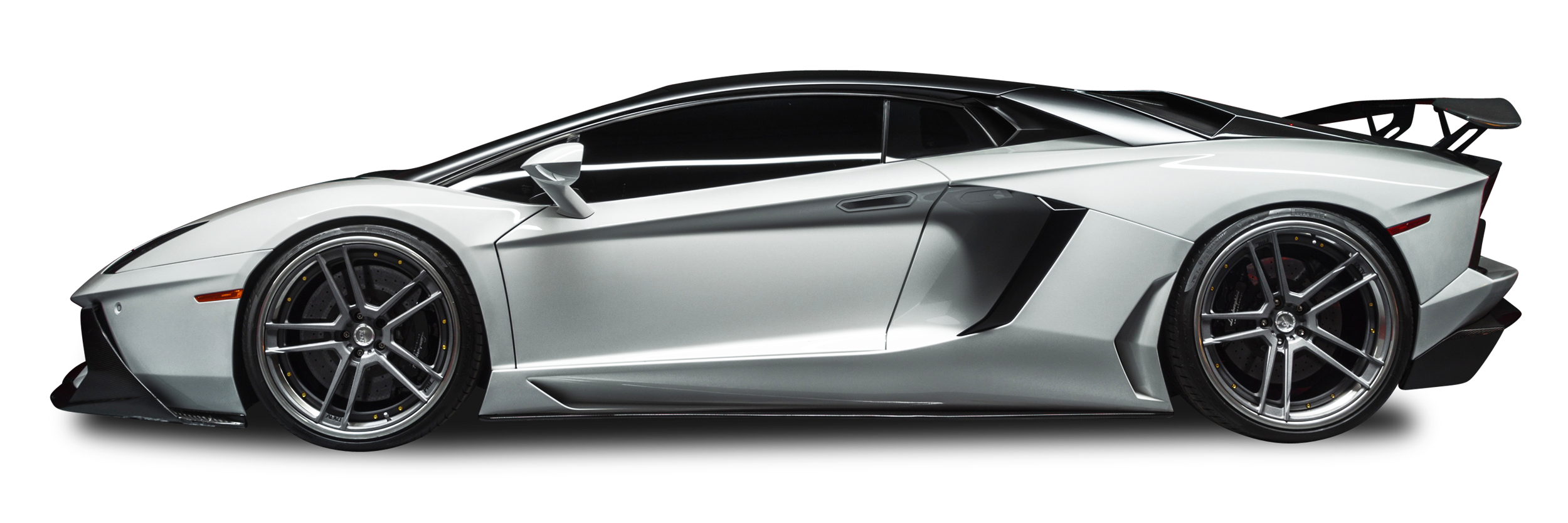 Car Lamborghini Side Photos View Transparent PNG Image