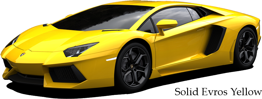 Lamborghini Yellow Sports Free Clipart HD Transparent PNG Image