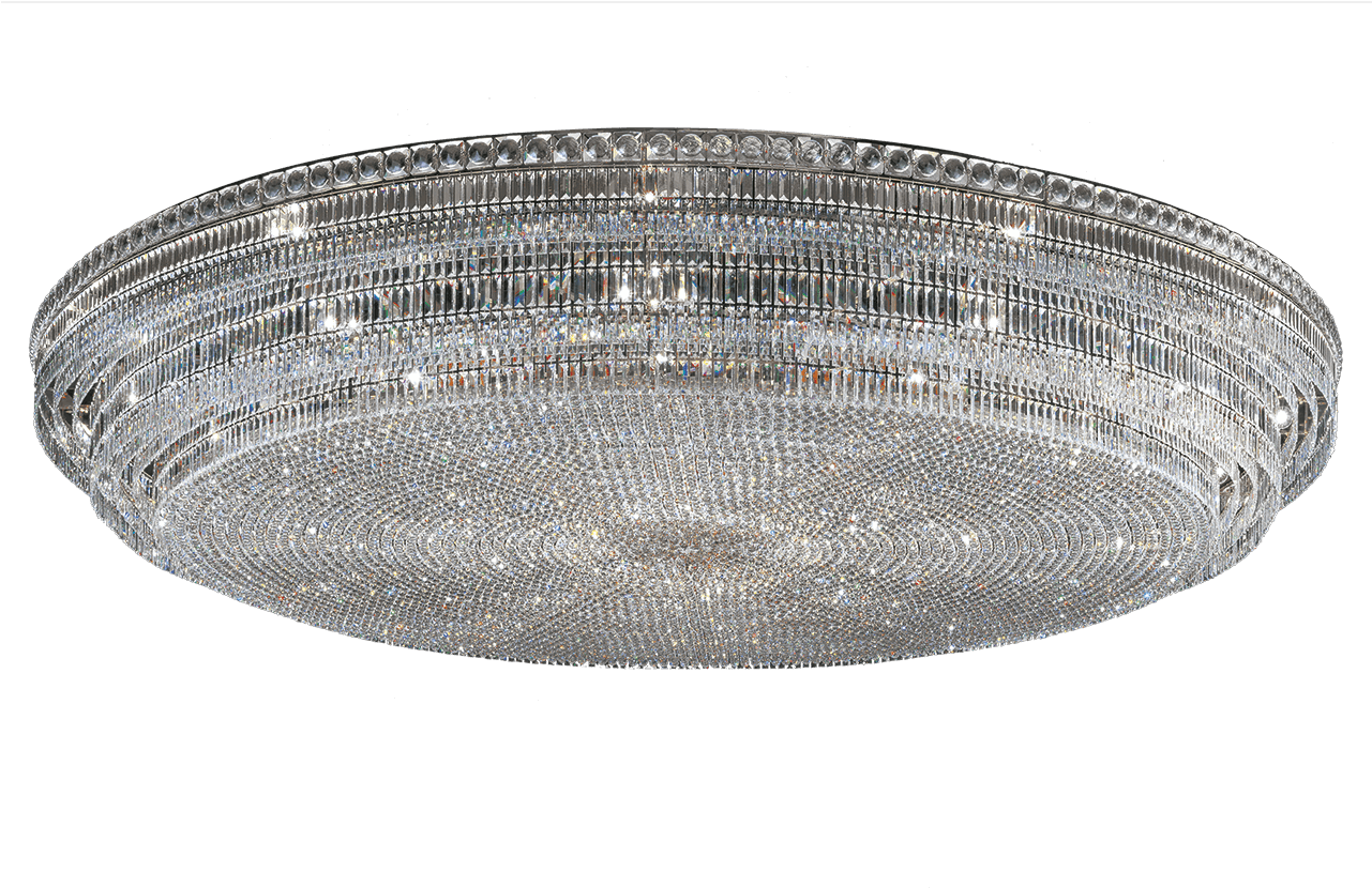 Crystal Ceiling Lamp Free HQ Image Transparent PNG Image