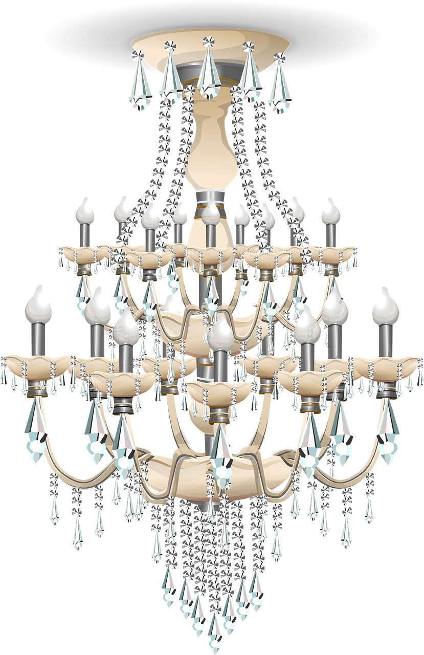 Crystal Ceiling Lamp Free PNG HQ Transparent PNG Image