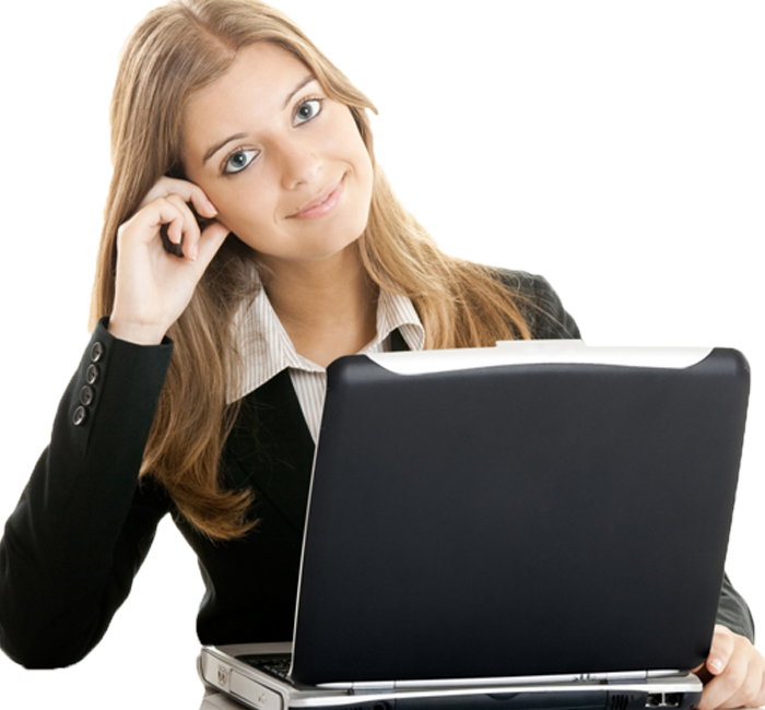 Operator Businessperson Computer Business Free PNG HQ Transparent PNG Image