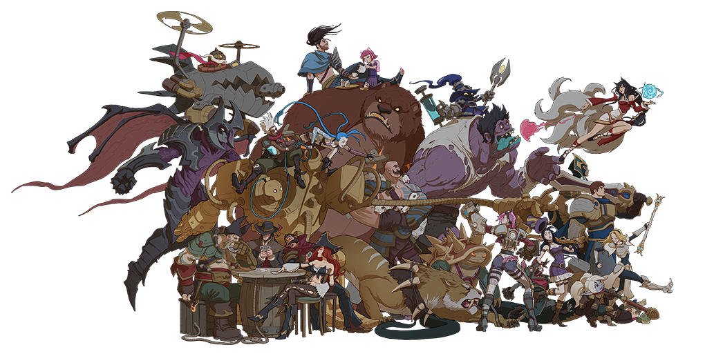 League Of Legends Characters Clipart Transparent PNG Image