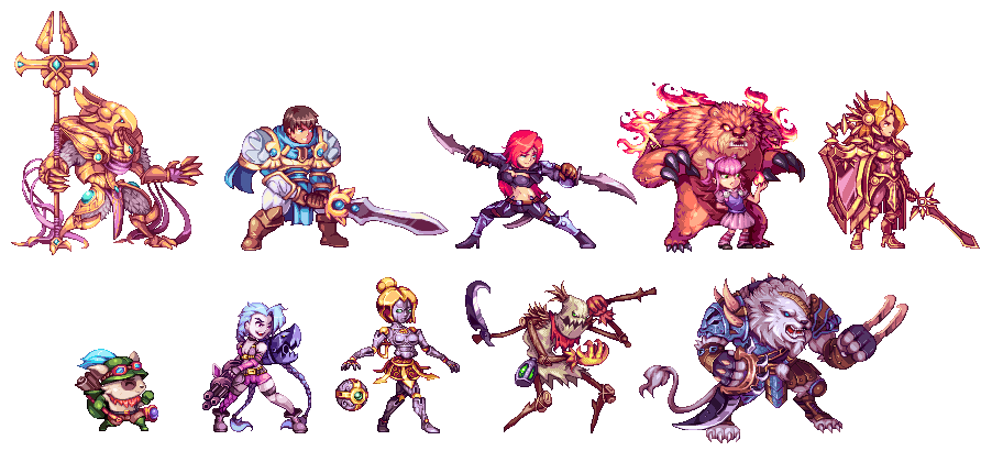 League Of Legends Characters Image Transparent PNG Image