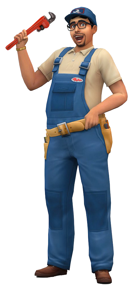 Sims Standing Get Work To Costume Seasons Transparent PNG Image